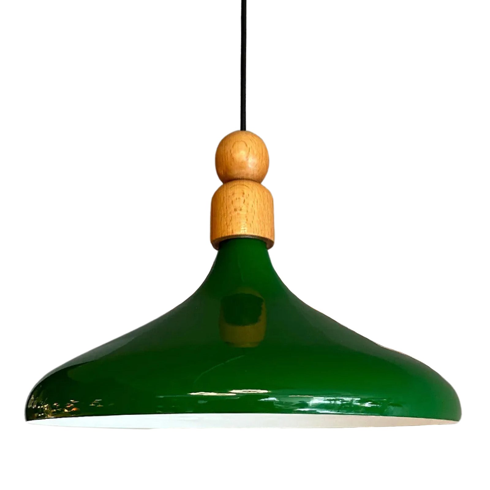 Bamyum Champion Holz Metall E27 Moderne Pendellampe